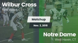 Matchup: Wilbur Cross High vs. Notre Dame  2018