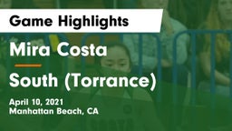 Mira Costa  vs South (Torrance) Game Highlights - April 10, 2021