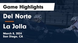 Del Norte  vs La Jolla  Game Highlights - March 8, 2024