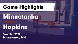 Minnetonka  vs Hopkins  Game Highlights - Jan. 26, 2021
