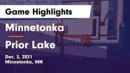 Minnetonka  vs Prior Lake  Game Highlights - Dec. 3, 2021