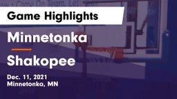 Minnetonka  vs Shakopee  Game Highlights - Dec. 11, 2021