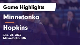 Minnetonka  vs Hopkins  Game Highlights - Jan. 20, 2023