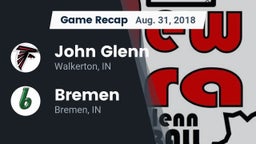 Recap: John Glenn  vs. Bremen  2018
