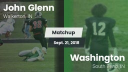 Matchup: John Glenn High vs. Washington  2018