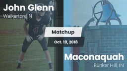 Matchup: John Glenn High vs. Maconaquah  2018