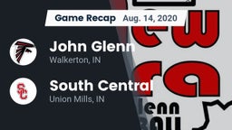 Recap: John Glenn  vs. South Central  2020