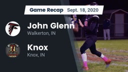 Recap: John Glenn  vs. Knox  2020