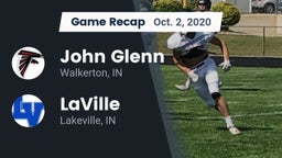 Recap: John Glenn  vs. LaVille  2020