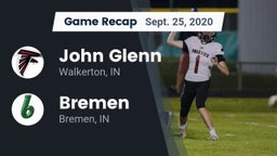 Recap: John Glenn  vs. Bremen  2020