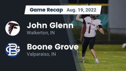 Recap: John Glenn  vs. Boone Grove  2022