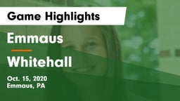 Emmaus  vs Whitehall  Game Highlights - Oct. 15, 2020