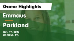 Emmaus  vs Parkland  Game Highlights - Oct. 19, 2020