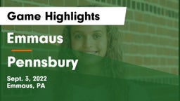 Emmaus  vs Pennsbury  Game Highlights - Sept. 3, 2022