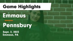 Emmaus  vs Pennsbury  Game Highlights - Sept. 2, 2023
