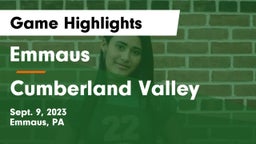 Emmaus  vs Cumberland Valley  Game Highlights - Sept. 9, 2023