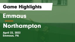 Emmaus  vs Northampton  Game Highlights - April 22, 2022