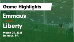 Emmaus  vs Liberty  Game Highlights - March 25, 2023