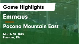 Emmaus  vs Pocono Mountain East  Game Highlights - March 30, 2023