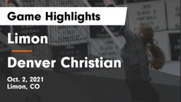 Limon  vs Denver Christian Game Highlights - Oct. 2, 2021