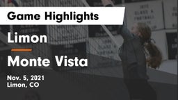 Limon  vs Monte Vista  Game Highlights - Nov. 5, 2021