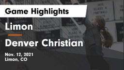 Limon  vs Denver Christian Game Highlights - Nov. 12, 2021