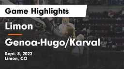 Limon  vs Genoa-Hugo/Karval Game Highlights - Sept. 8, 2022