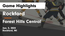Rockford  vs Forest Hills Central  Game Highlights - Jan. 5, 2024
