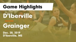 D'Iberville  vs Grainger  Game Highlights - Dec. 28, 2019