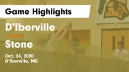D'Iberville  vs Stone  Game Highlights - Oct. 24, 2020