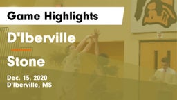 D'Iberville  vs Stone  Game Highlights - Dec. 15, 2020