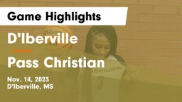 D'Iberville  vs Pass Christian  Game Highlights - Nov. 14, 2023