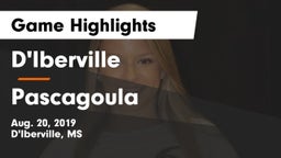 D'Iberville  vs Pascagoula  Game Highlights - Aug. 20, 2019