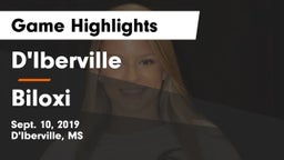 D'Iberville  vs Biloxi Game Highlights - Sept. 10, 2019