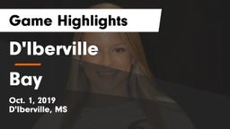 D'Iberville  vs Bay  Game Highlights - Oct. 1, 2019