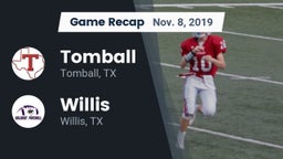 Recap: Tomball  vs. Willis  2019