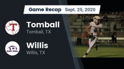 Recap: Tomball  vs. Willis  2020