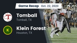 Recap: Tomball  vs. Klein Forest  2020