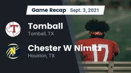 Recap: Tomball  vs. Chester W Nimitz  2021