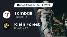 Recap: Tomball  vs. Klein Forest  2021