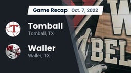 Recap: Tomball  vs. Waller  2022