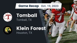 Recap: Tomball  vs. Klein Forest  2023