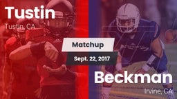 Matchup: Tustin  vs. Beckman  2017