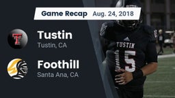 Recap: Tustin  vs. Foothill  2018