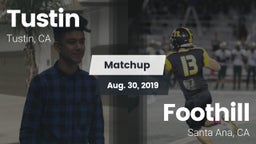 Matchup: Tustin  vs. Foothill  2019