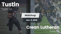 Matchup: Tustin  vs. Crean Lutheran  2019