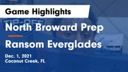 North Broward Prep  vs Ransom Everglades  Game Highlights - Dec. 1, 2021