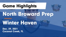 North Broward Prep  vs Winter Haven  Game Highlights - Dec. 29, 2021