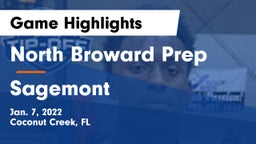 North Broward Prep  vs Sagemont  Game Highlights - Jan. 7, 2022