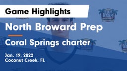 North Broward Prep  vs Coral Springs charter Game Highlights - Jan. 19, 2022